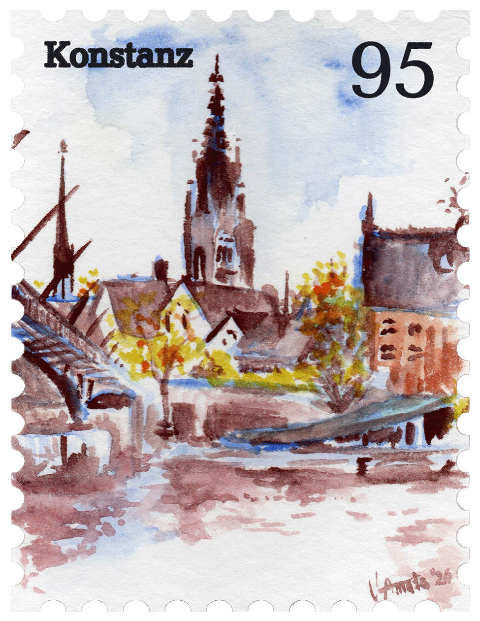 Briefmarke 1