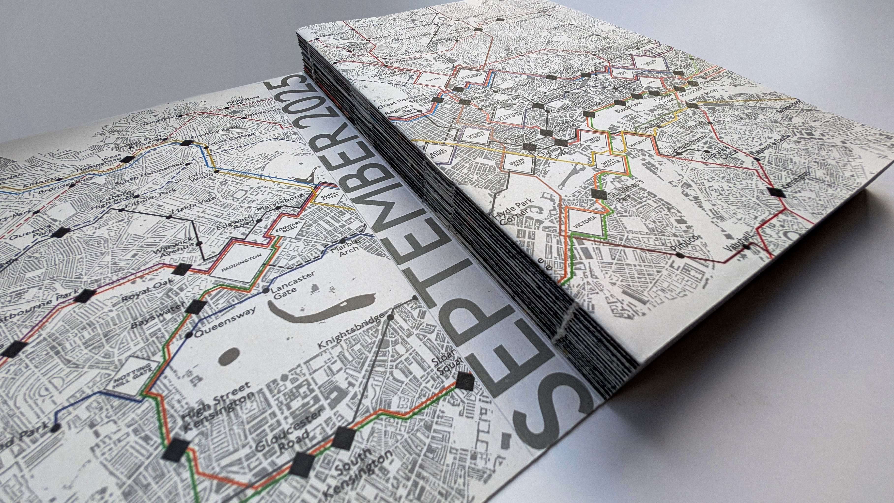 London Map Gesamtansicht